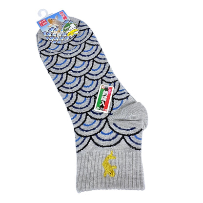Ponožky – Vlna & Koi kapr | 4 barvy | Japonský design