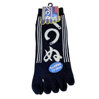 Pětiprsté ponožky – Kamawanu motiv | 6 barev | Japonský design