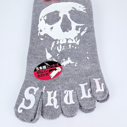 Pětiprsté ponožky – Skull (lebka) | 4 barvy | Stylový design