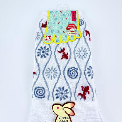 Pětiprsté ponožky – Kingyo (zlatá rybka) | 5 barev | Japonský design