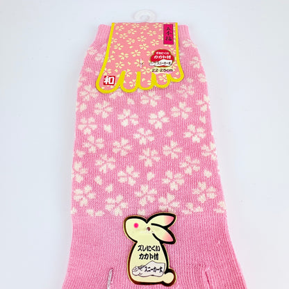 Pětiprsté ponožky – Sakura (květy) | 5 barev | Japonský design