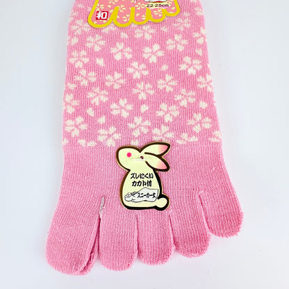 Pětiprsté ponožky – Sakura (květy) | 5 barev | Japonský design