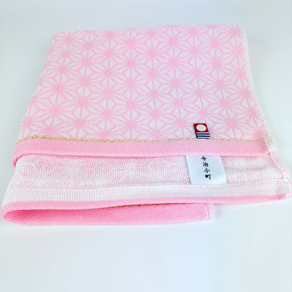 Imabari Gauze ručník Petiole Pink | Made in Japan