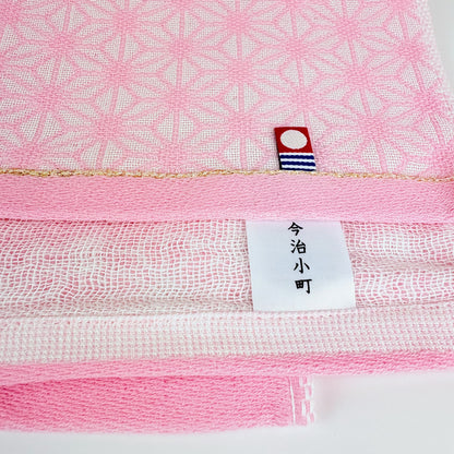 Imabari Gauze ručník Petiole Pink | Made in Japan