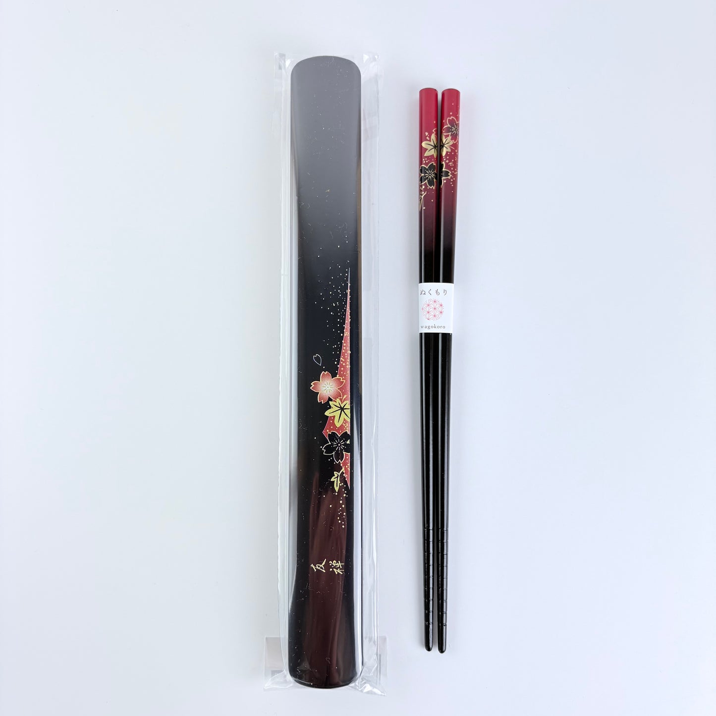 Japonské jídelní hůlky Sakura s pouzdrem Wagokoro | Made in Japan