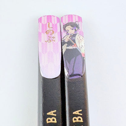 Dřevěné jídelní hůlky Shinobu | Kimetsu no Yaiba | Made in Japan