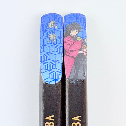 Dřevěné jídelní hůlky Giyu | Kimetsu no Yaiba | Made in Japan