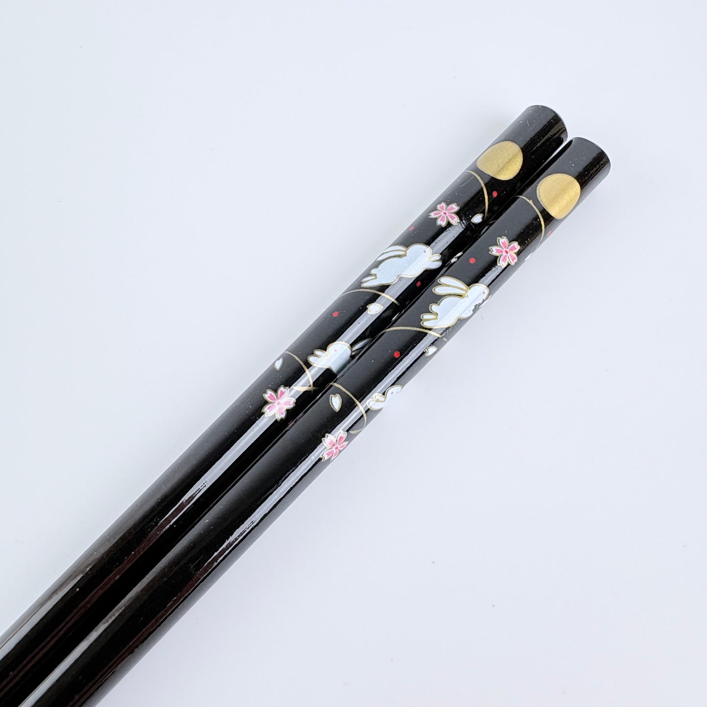 Bambusové jídelní hůlky Usagi Sakura 22,5 cm | 2 varianty | Made in Japan