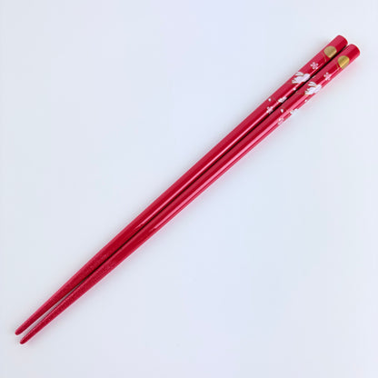 Bambusové jídelní hůlky Usagi Sakura 22,5 cm | 2 varianty | Made in Japan