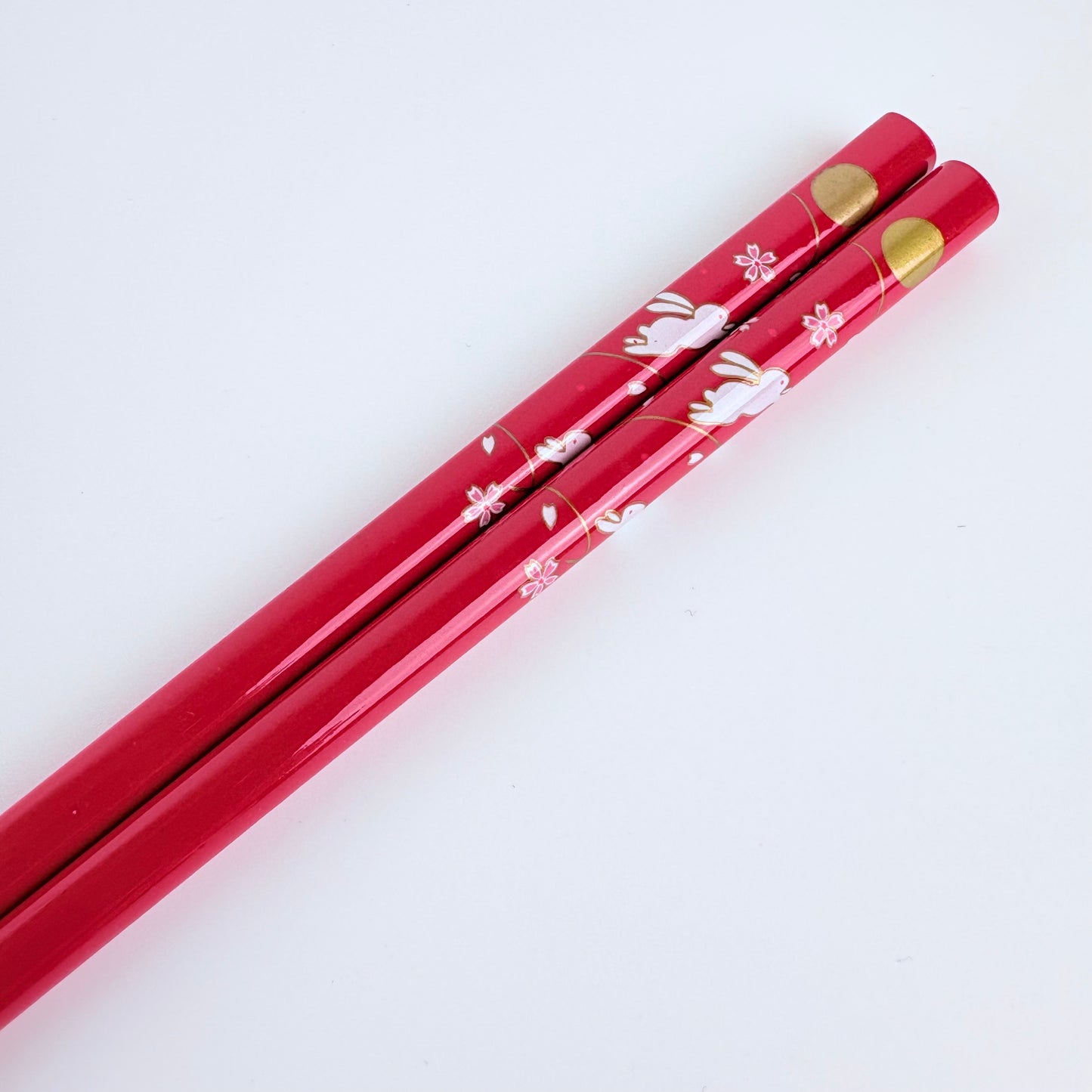 Bambusové jídelní hůlky Usagi Sakura 22,5 cm | 2 varianty | Made in Japan