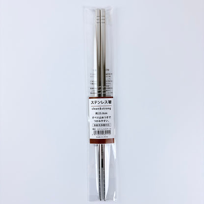 Nerezové jídelní hůlky 23 cm | clean & strong
