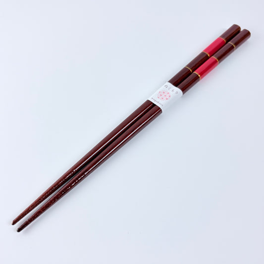 Dřevěné jídelní hůlky Asuka | 21 cm a 23 cm | Made in Japan