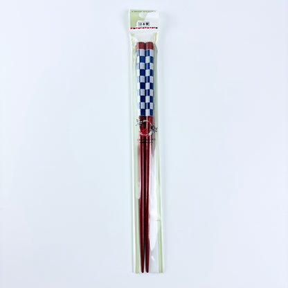 Bambusové jídelní hůlky Ichimatsu Navy 22,5 cm | Made in Japan