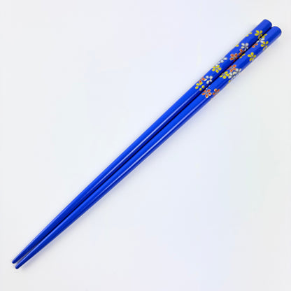 Bambusové jídelní hůlky Hana Blue 22,5 cm | Made in Japan