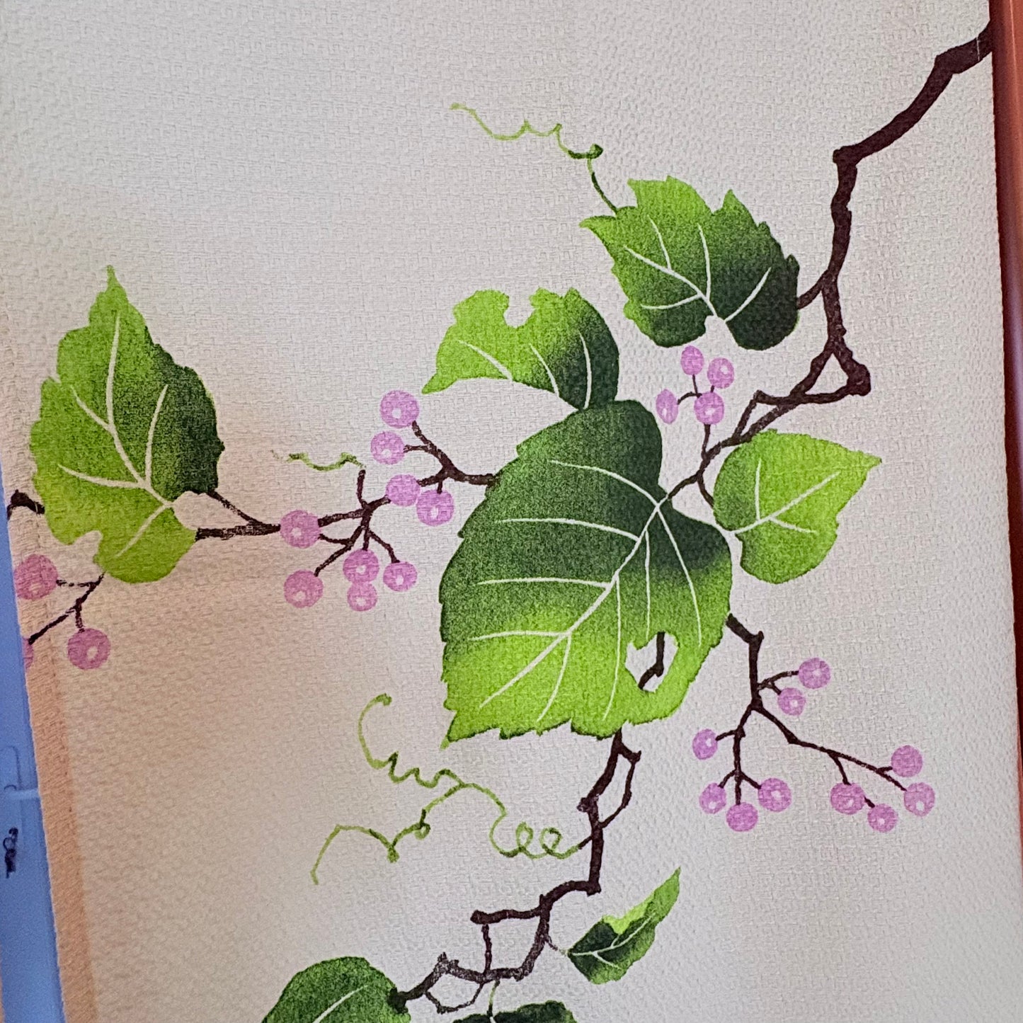 Noren závěs Podzimní měsíc 85 × 150 cm | Made in Japan