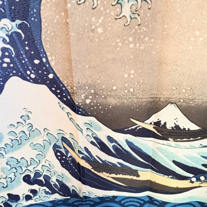 Noren závěs Velká vlna 85 × 180 cm | Made in Japan