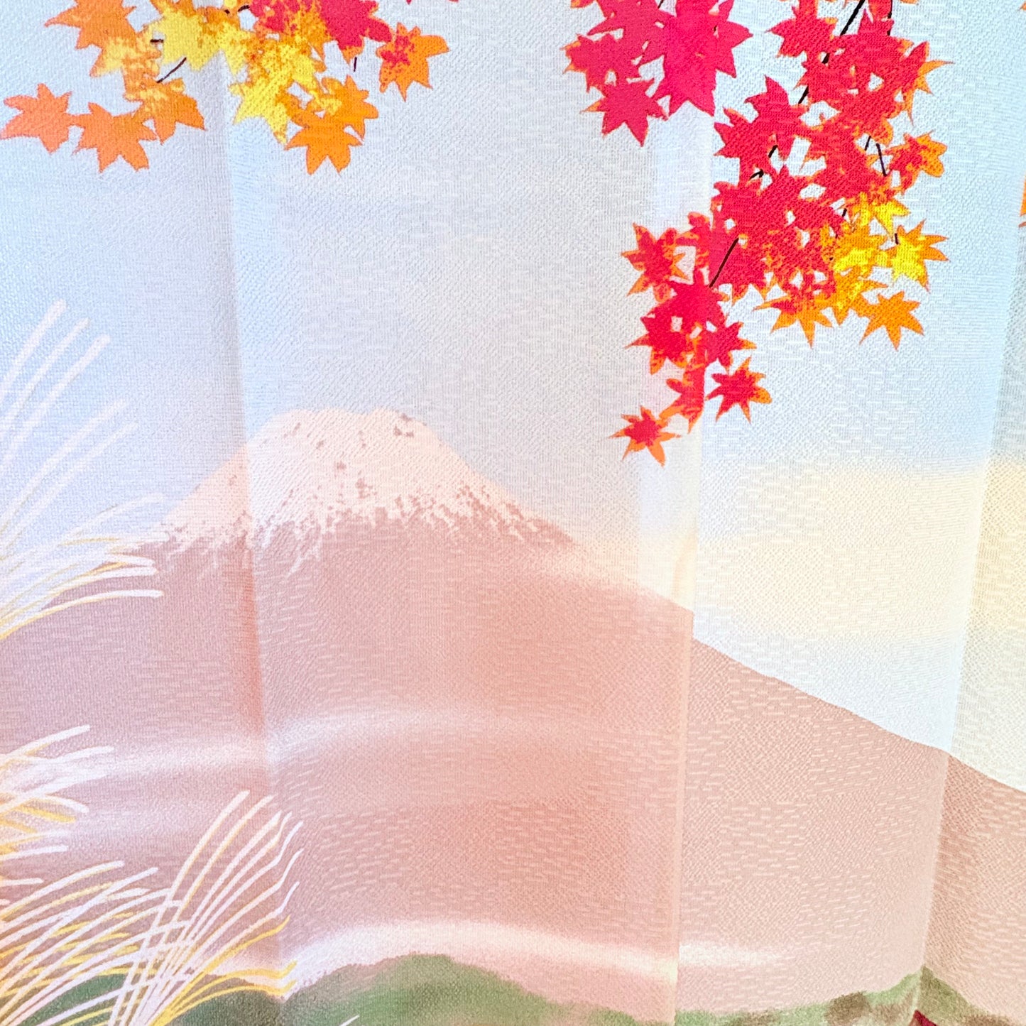 Noren závěs Fuji na podzim 85 × 150 cm | Made in Japan
