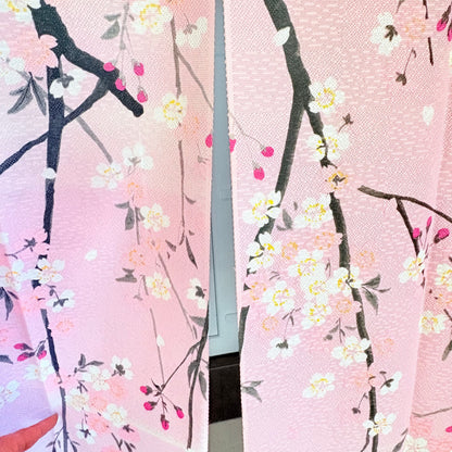 Noren závěs Převislá sakura 85 × 150 cm | Made in Japan