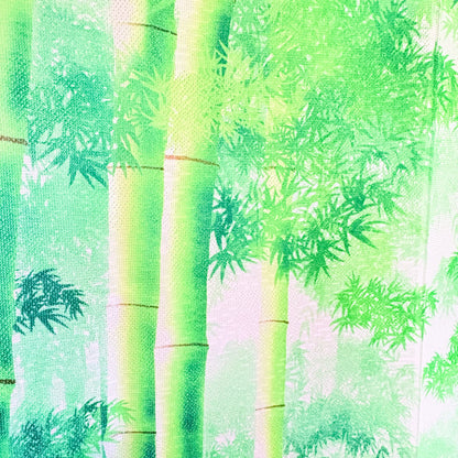 Noren závěs Bambusová cesta | Mishima Yukari | 85 × 150 cm | Made in Japan