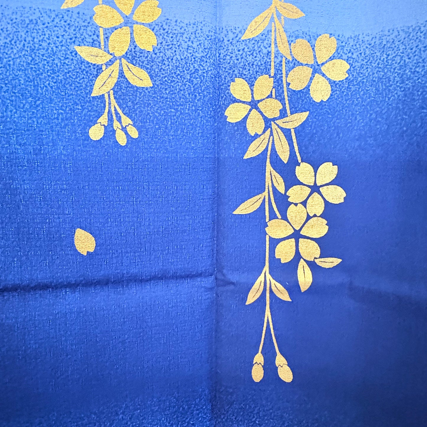 Noren závěs Zlatá sakura 85 × 150 cm | Made in Japan