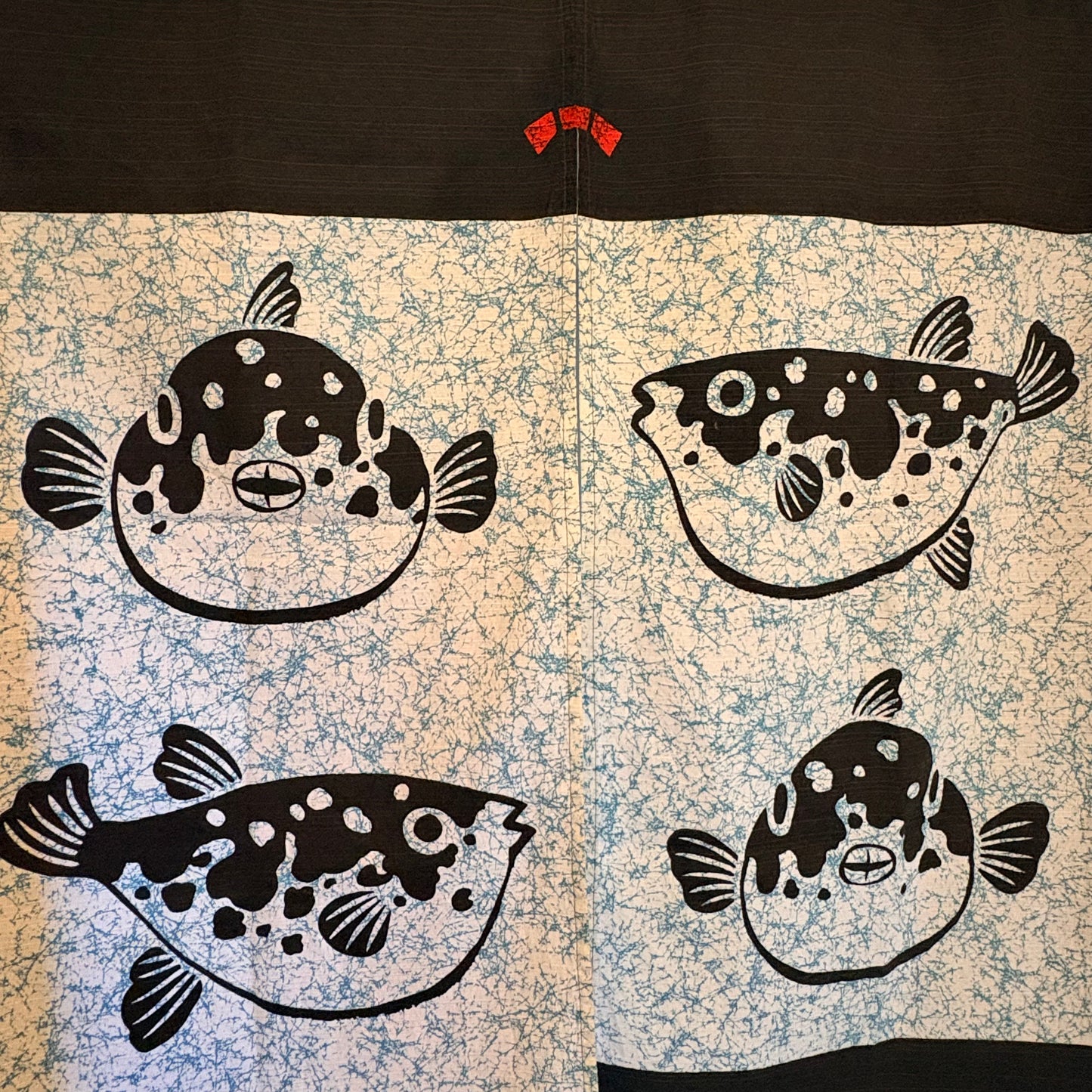 Noren závěs Fugu 85 × 90 cm | Made in Japan