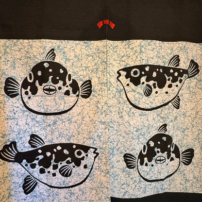 Noren závěs Fugu 85 × 90 cm | Made in Japan