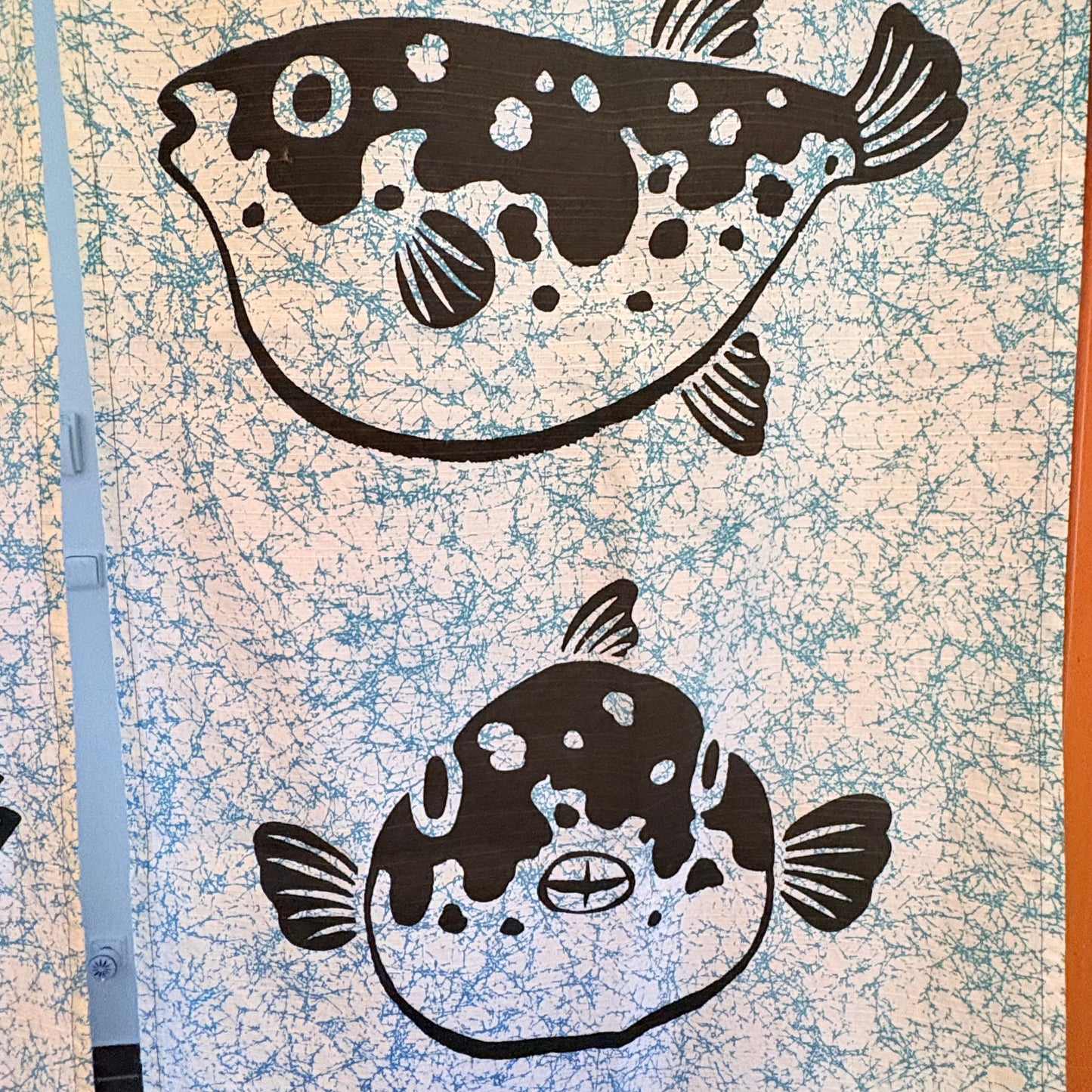 Noren závěs Fugu 85 × 90 cm | Made in Japan