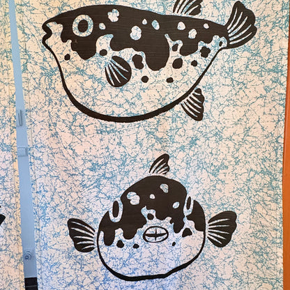 Noren závěs Fugu 85 × 90 cm | Made in Japan