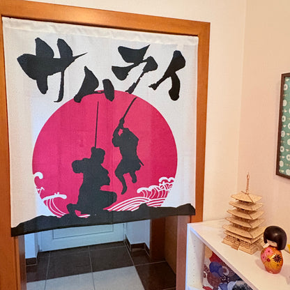 Noren závěs Samurai 85 × 90 cm | Made in Japan