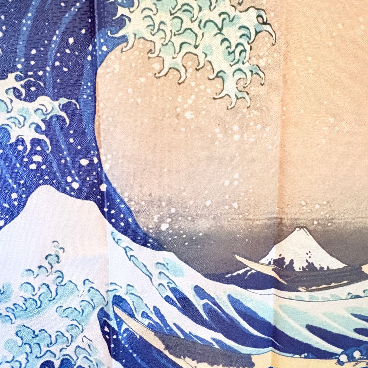 Noren závěs Velká vlna u Kanagawy 85 × 90 cm | Made in Japan