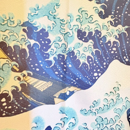 Noren závěs Velká vlna u Kanagawy 85 × 90 cm | Made in Japan