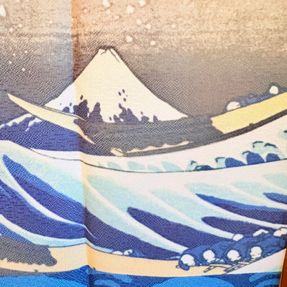 Noren závěs Velká vlna u Kanagawy 85 × 90 cm | Made in Japan