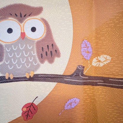 Noren závěs Moudré sovy 85 × 45 cm | Made in Japan