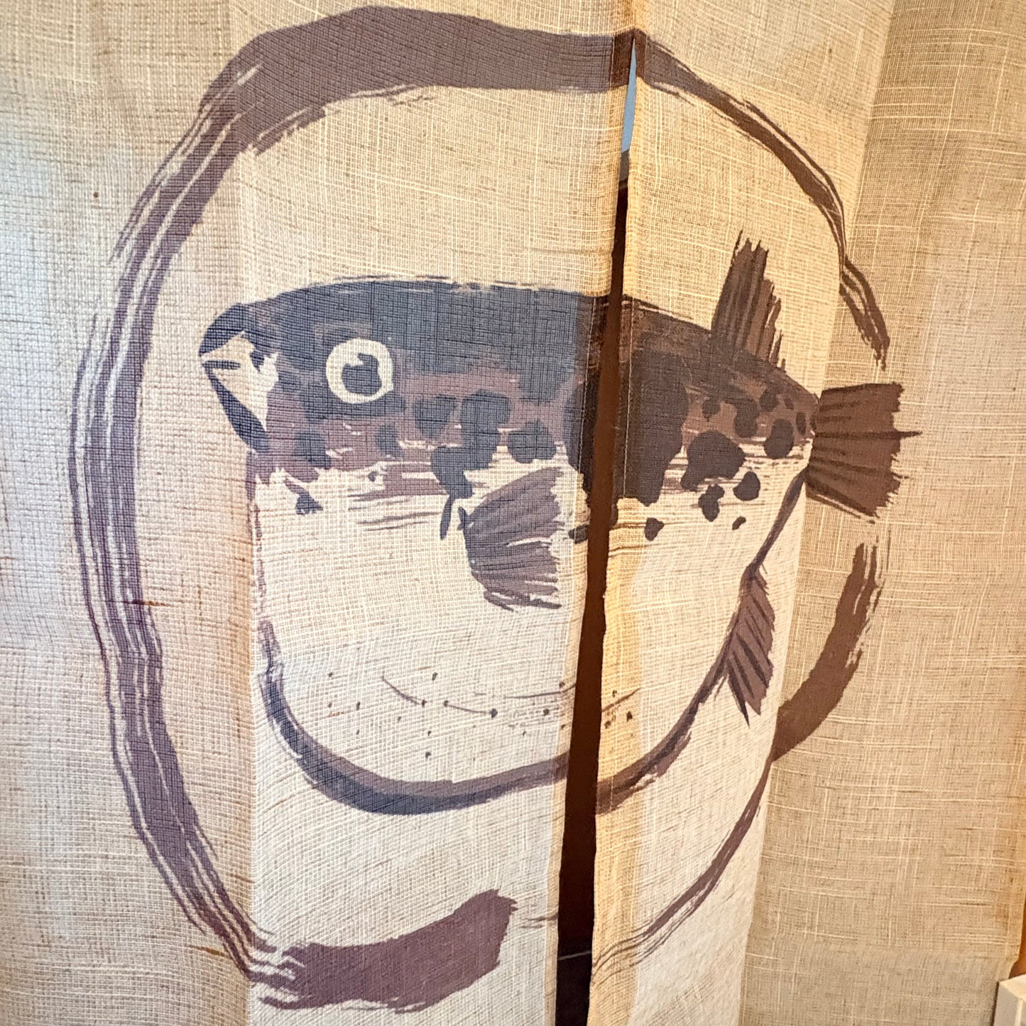 Noren závěs Fugu 85 × 150 cm