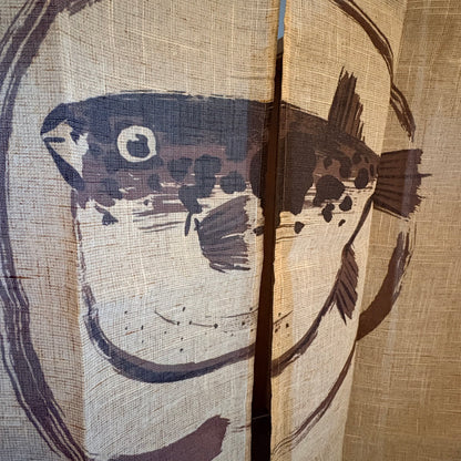 Noren závěs Fugu 85 × 150 cm