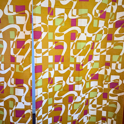 Noren závěs Geometric Retro 85 × 150 cm | Made in Japan