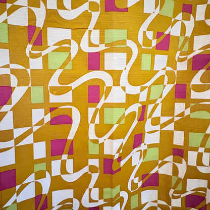 Noren závěs Geometric Retro 85 × 150 cm | Made in Japan