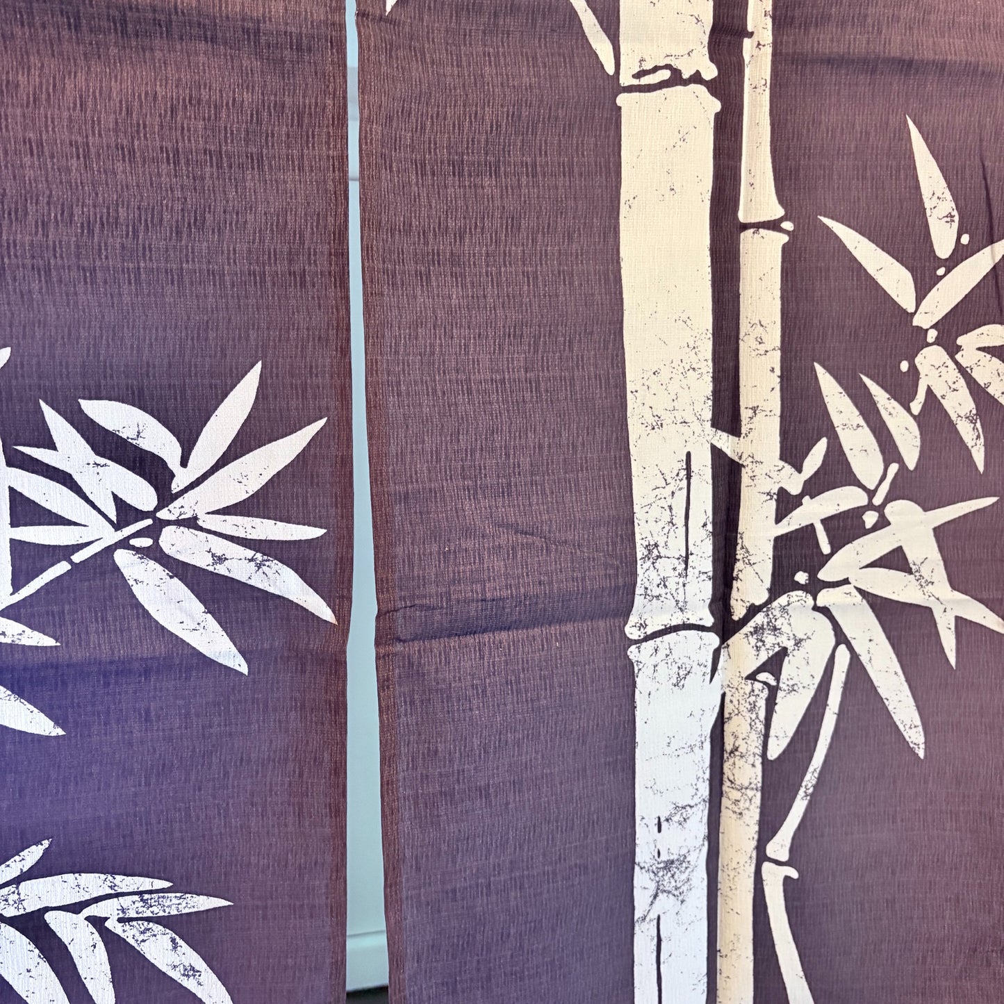 Noren závěs White Bamboo 85 × 90 cm | Made in Japan