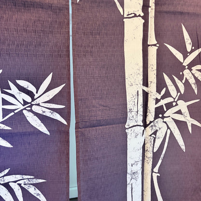 Noren závěs White Bamboo 85 × 90 cm | Made in Japan