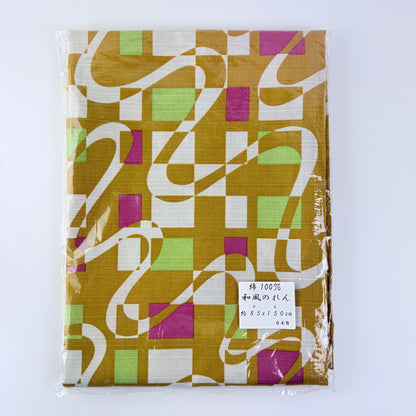 Noren závěs Geometric Retro 85 × 150 cm | Made in Japan