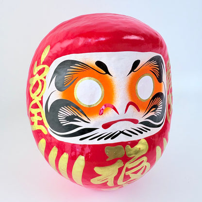 Japonský Daruma červený 15 cm | Made in Japan