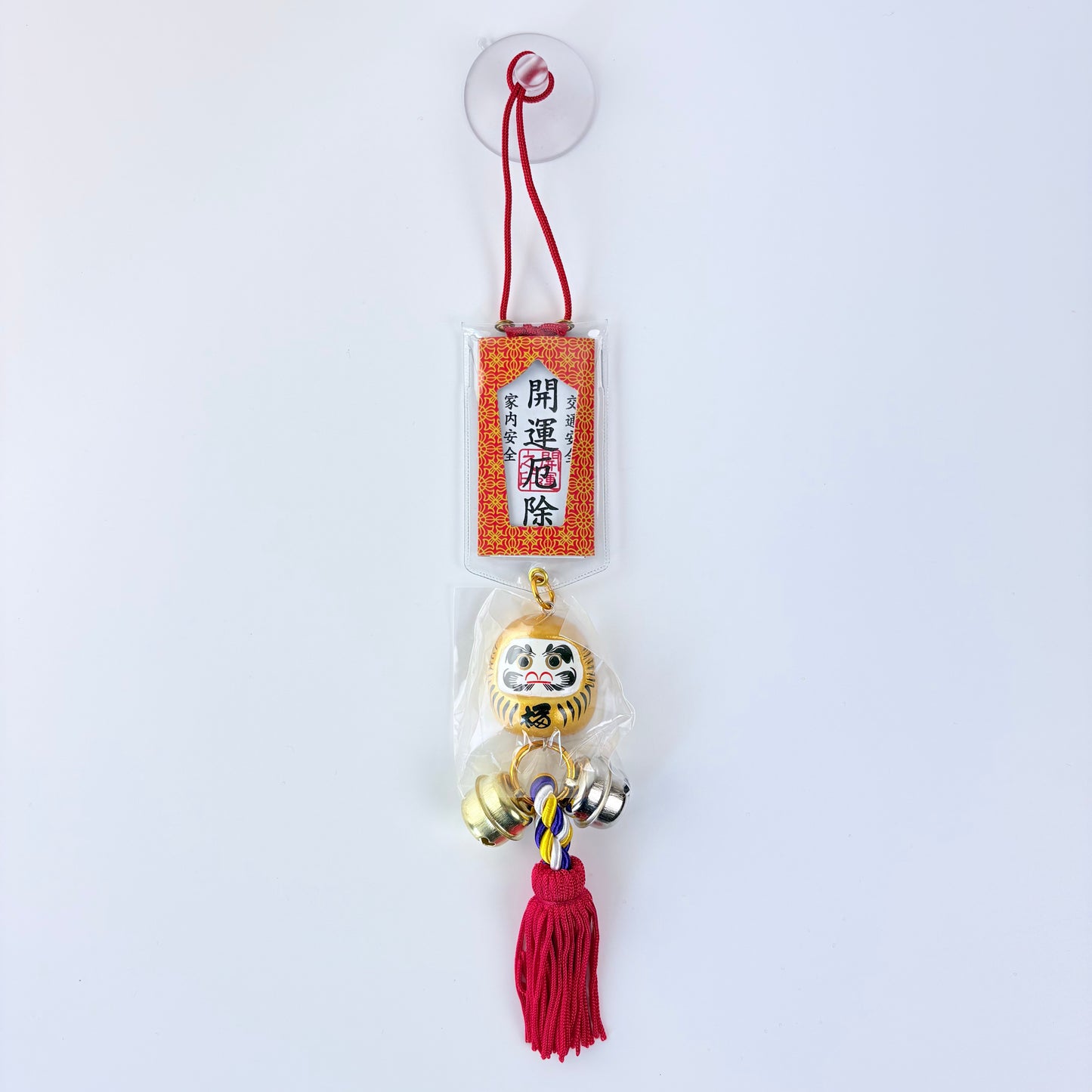 Talisman Daruma se zvonečky | 2 varianty | Made in Japan