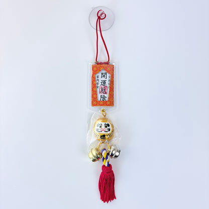 Talisman Daruma se zvonečky | 2 varianty | Made in Japan