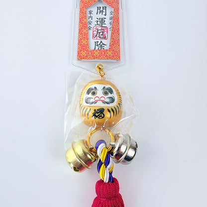 Talisman Daruma se zvonečky | 2 varianty | Made in Japan