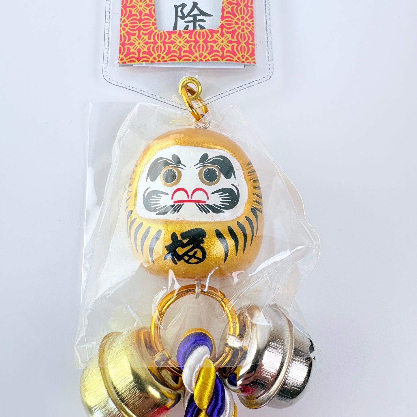Talisman Daruma se zvonečky | 2 varianty | Made in Japan