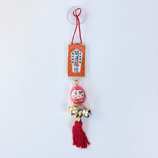Talisman Daruma se zvonečky | 2 varianty | Made in Japan