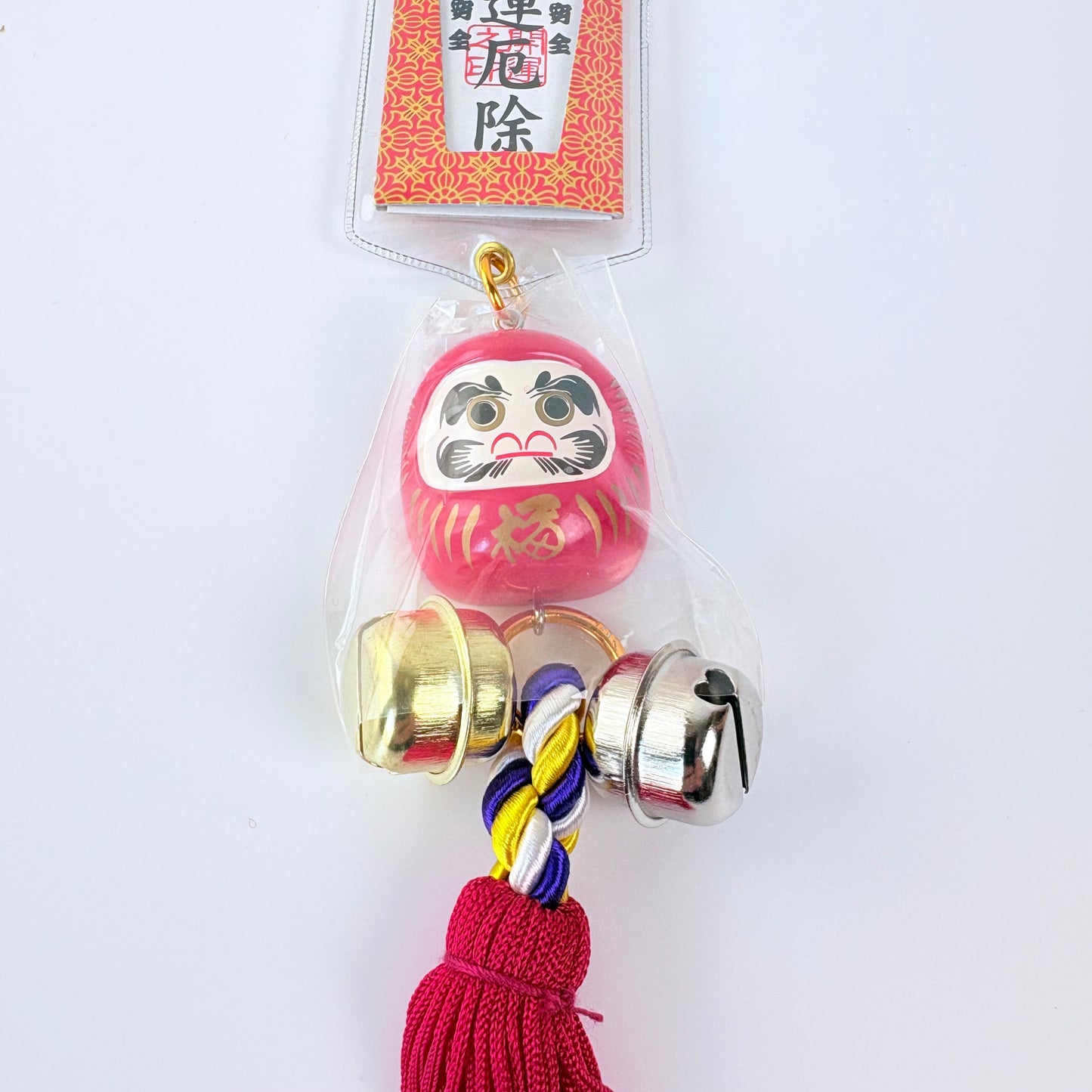 Talisman Daruma se zvonečky | 2 varianty | Made in Japan