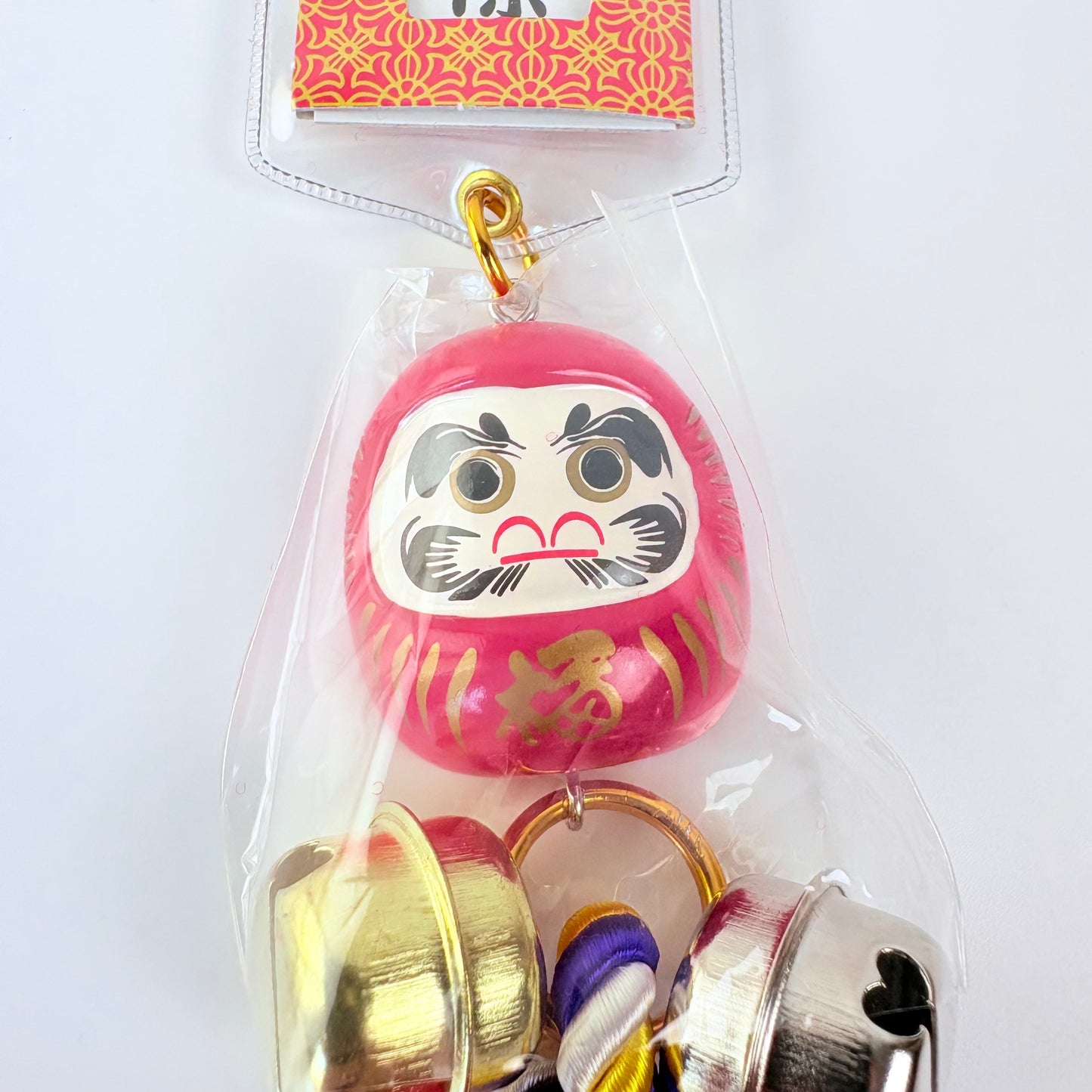Talisman Daruma se zvonečky | 2 varianty | Made in Japan