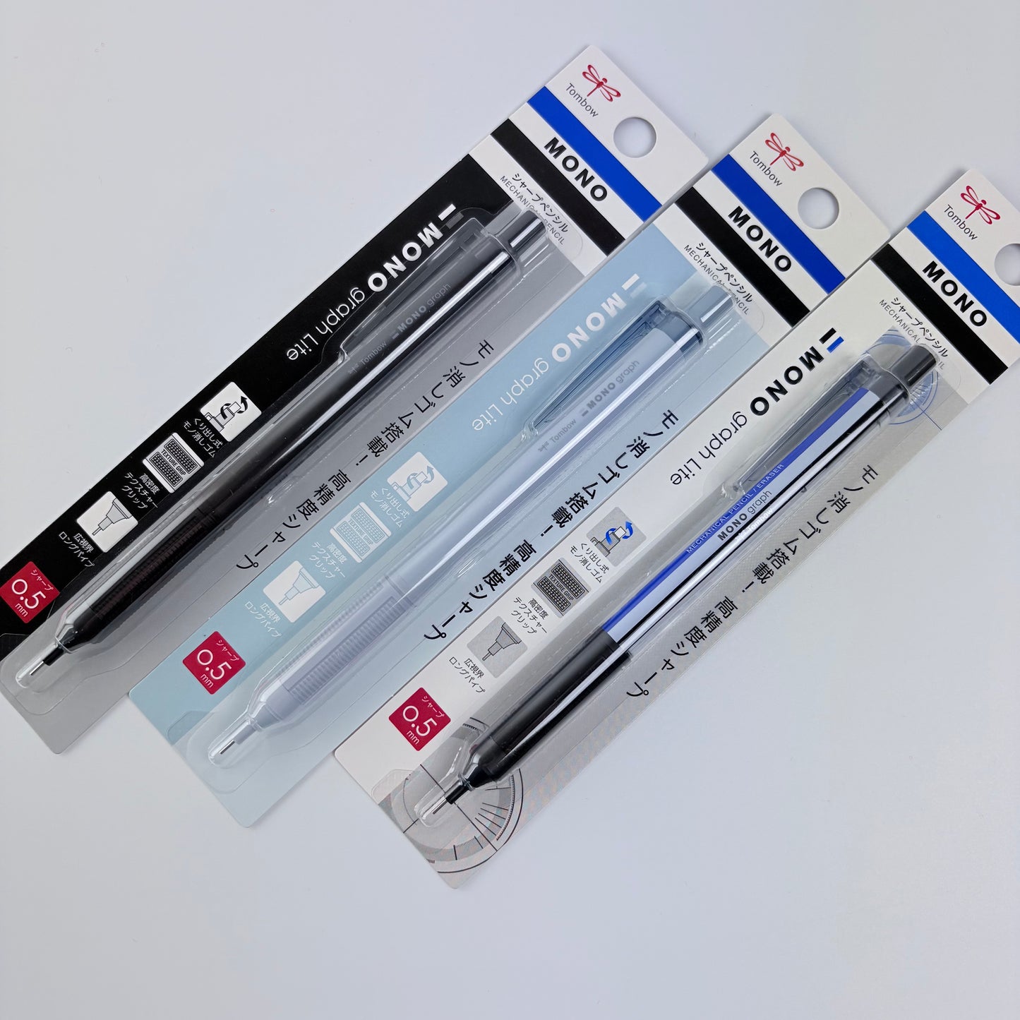 Japonská mikrotužka Tombow MONO graph Lite 0,5 mm | černá
