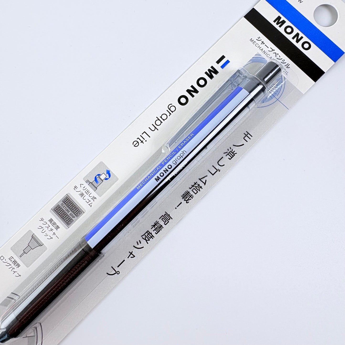 Japonská mikrotužka Tombow MONO graph Lite 0,5 mm | pruhy
